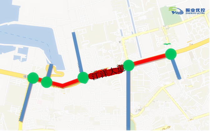 圖1 路口現(xiàn)狀與問題