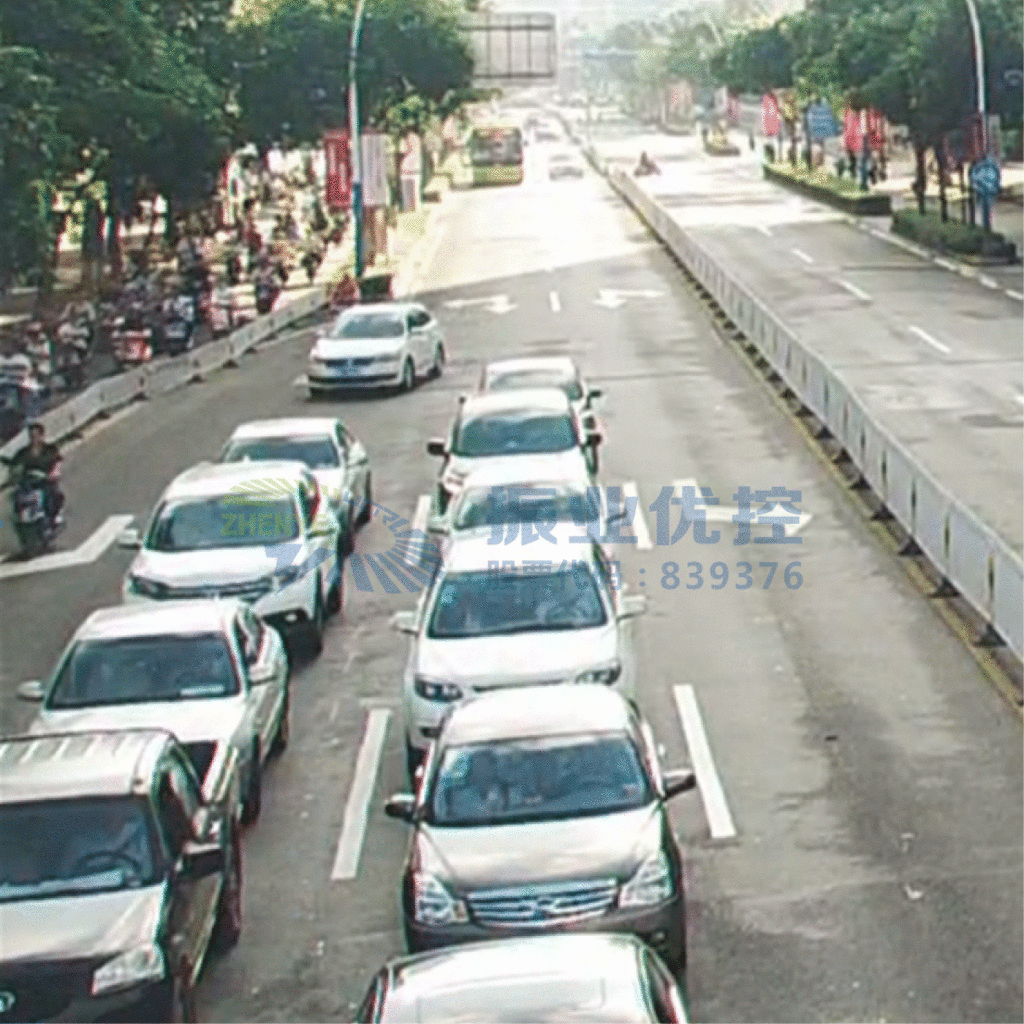 圖7 T形路口東進口早高峰車流(優(yōu)化后)