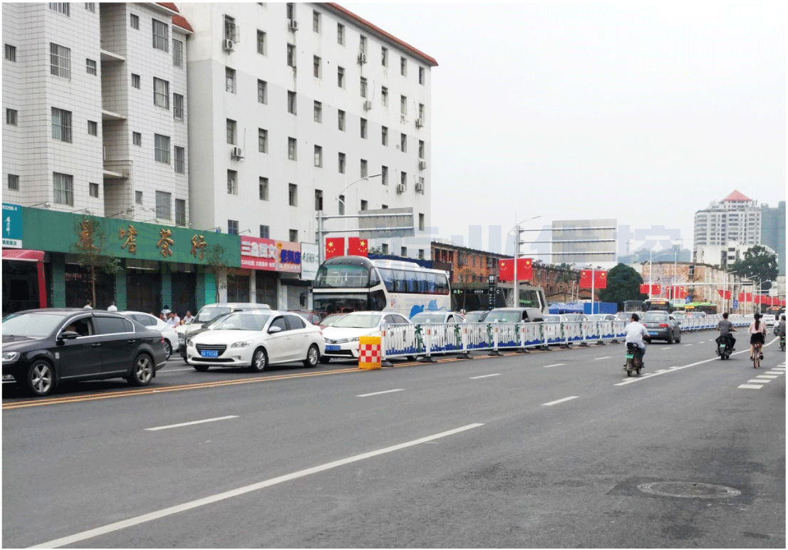 圖3 高峰期東進口空放