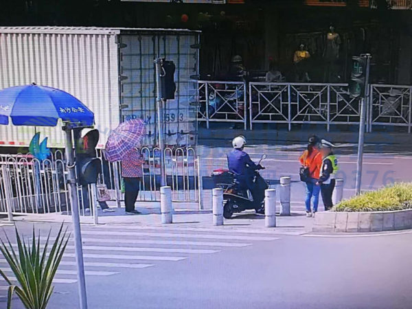 圖5 優(yōu)化后行人安全島等待圖（優(yōu)化后）