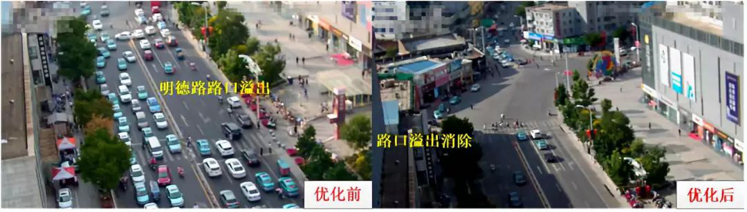 圖12 優(yōu)化前后運行效果對比