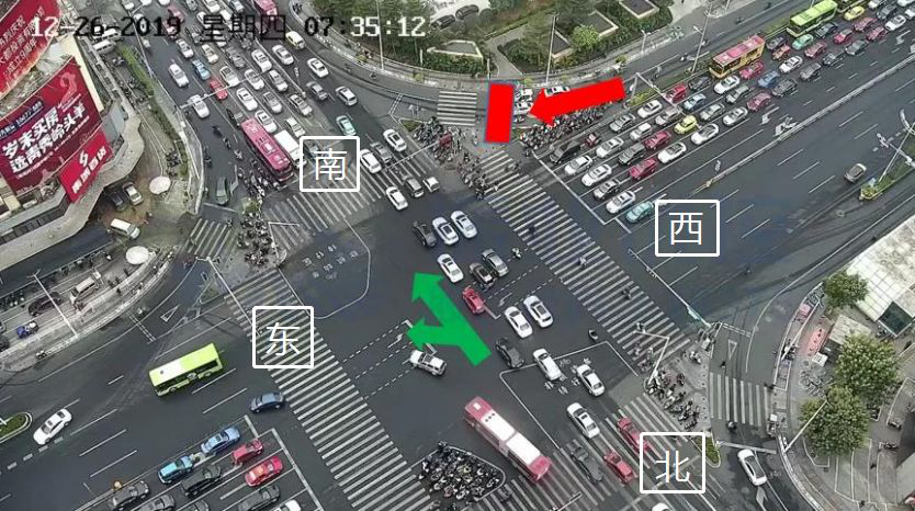 圖10 路口西進口右轉(zhuǎn)燈控圖（優(yōu)化后）