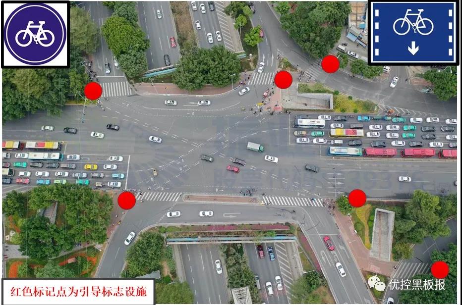 圖8 增設(shè)引導(dǎo)標(biāo)識(shí)