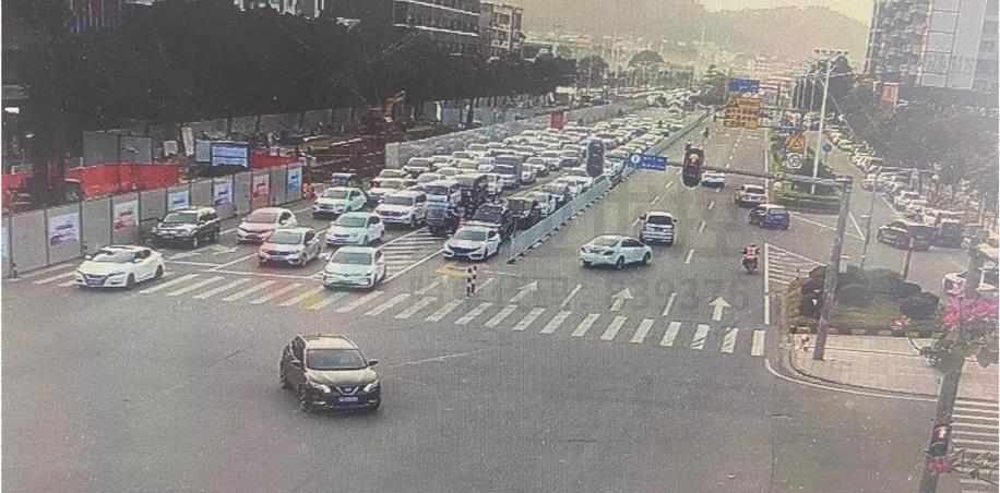 圖26 優(yōu)化后西進(jìn)口一次排隊(duì)情況