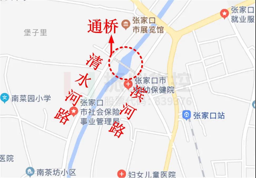 圖1 施工路段位置圖