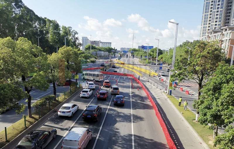 圖6 交通設(shè)施圍閉