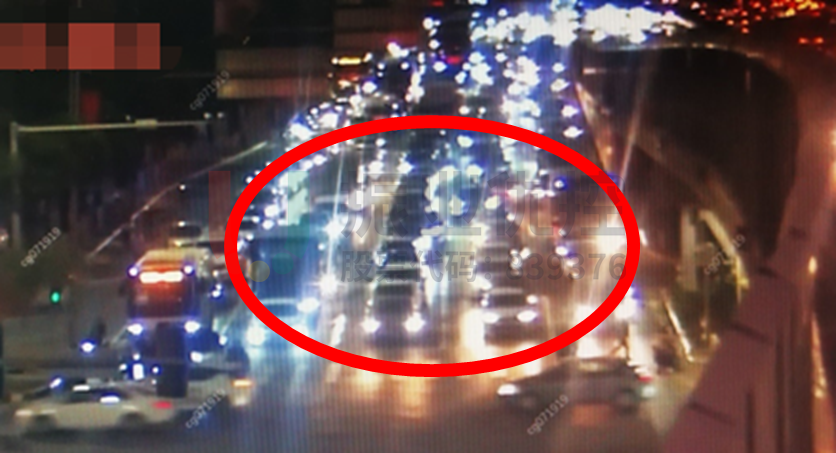 圖5 改造前左轉(zhuǎn)排隊(duì)情況