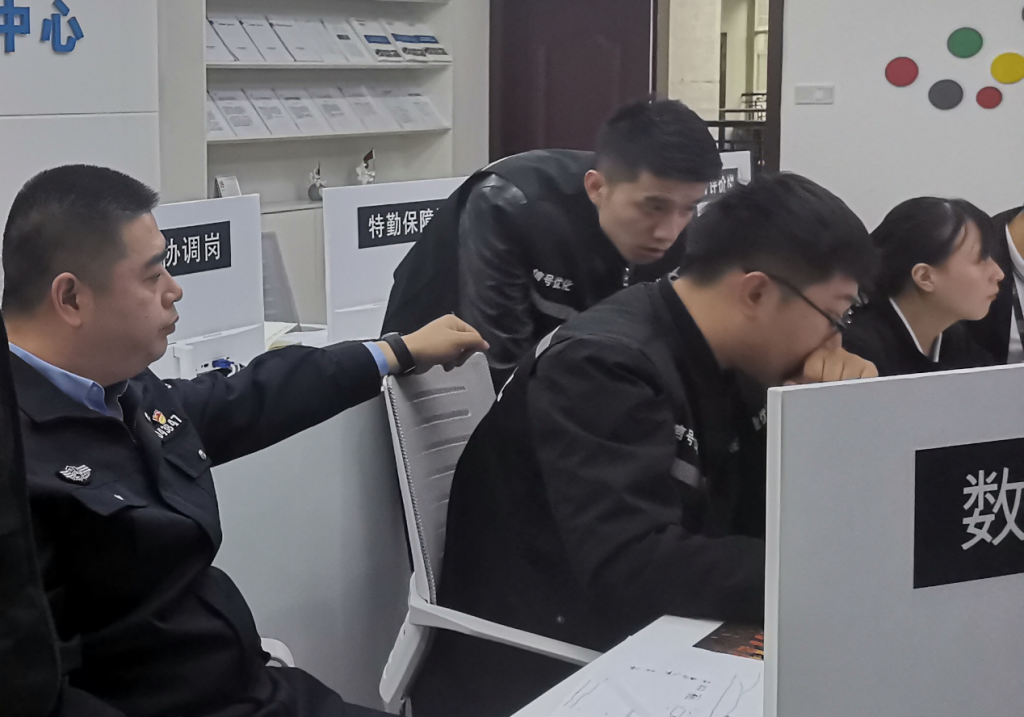 圖2 保障工作現(xiàn)場(chǎng)