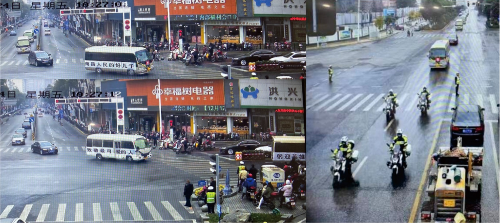 交通保障現(xiàn)場