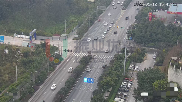 圖9 優(yōu)化后 金渝大道龍慧路