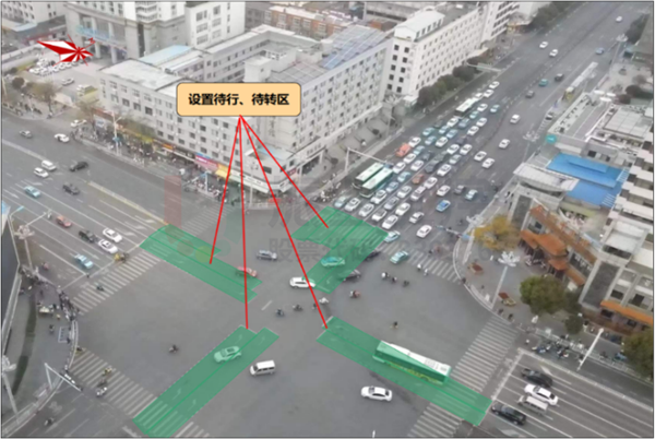 圖8-2 優(yōu)化后-增加綜合待行區(qū)