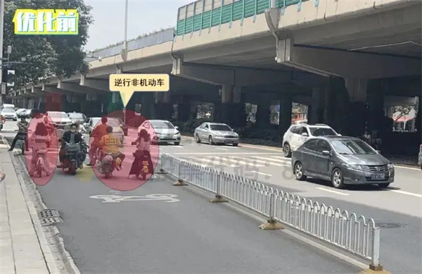 圖10 優(yōu)化前-二環(huán)北路與盤江西路交叉口