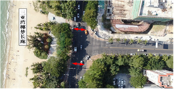 圖2 原路口高空?qǐng)D