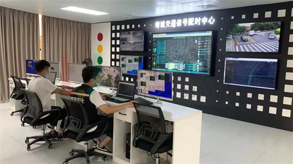 圖1 增城配時中心