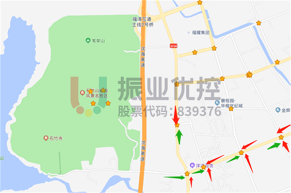 圖13 交通保障路線圖