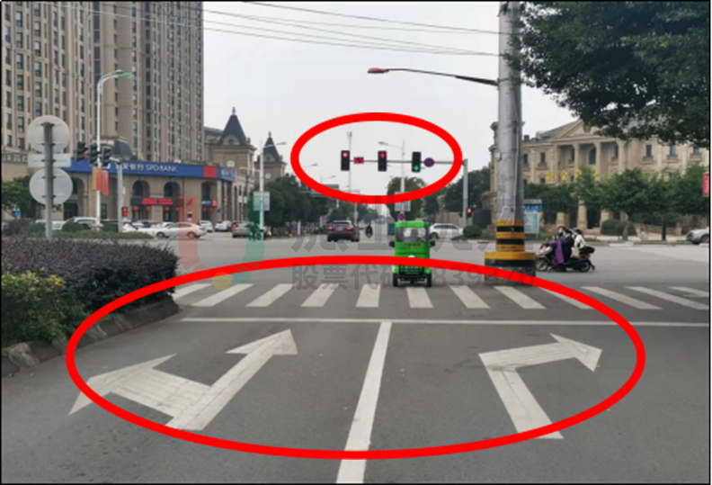 圖4 龍金大道-西城路路口