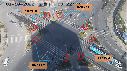 圖11 行人燈位置安裝不規(guī)范
